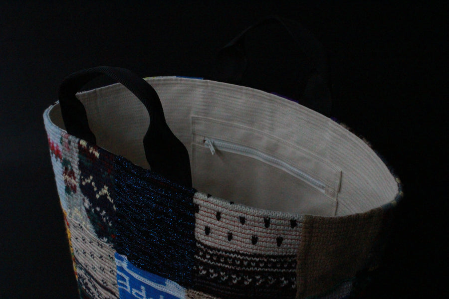 Patchwork Tote Large "HACH"